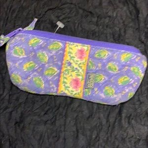 Maggi B Cosmetic Bag Two Zippers